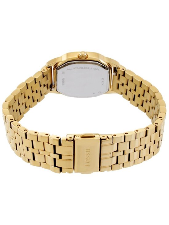 NWT Fossil Harlow Quartz Green Dial Ladies Watch